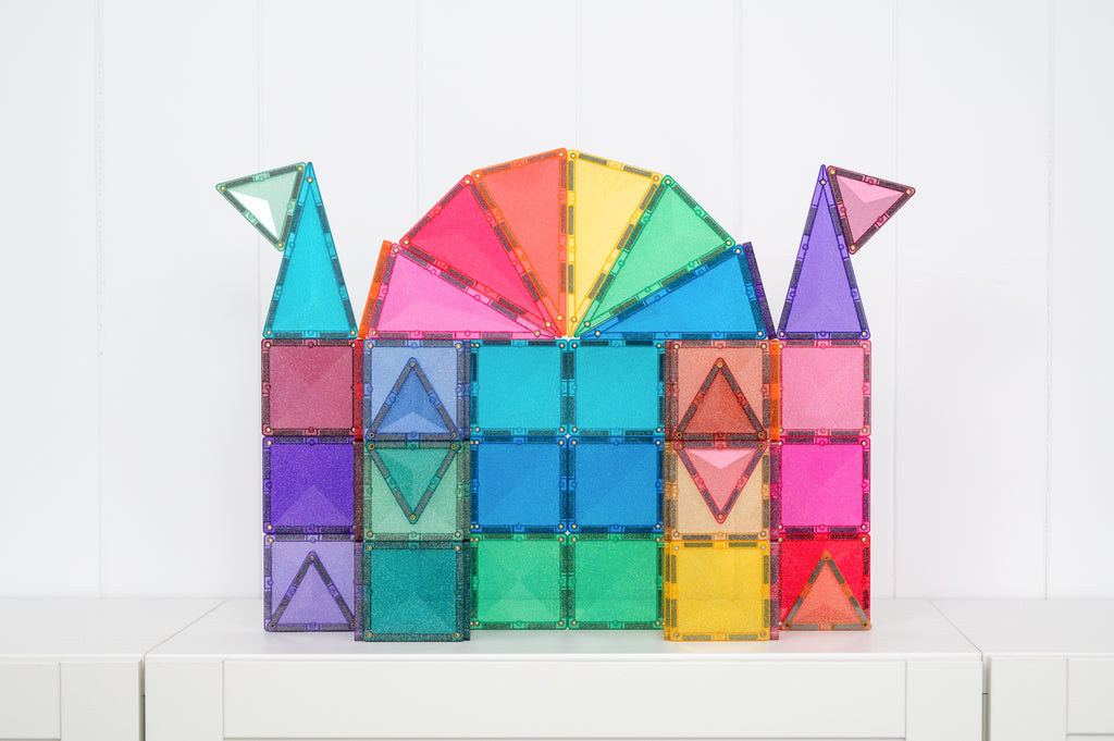 Connetix Tiles Glitter Castle Pack 48pc