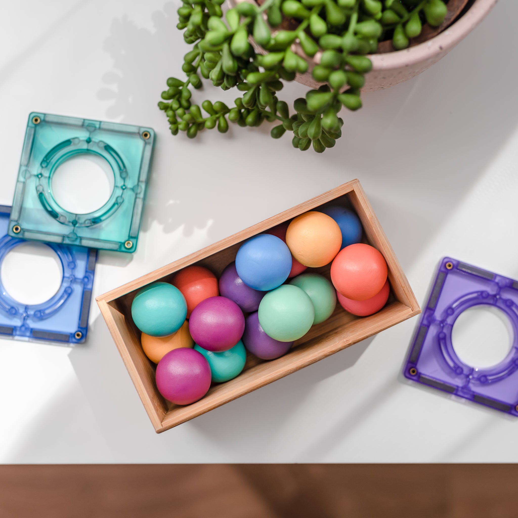 Connetix Tiles Pastel Ball Pack 16 Pieces