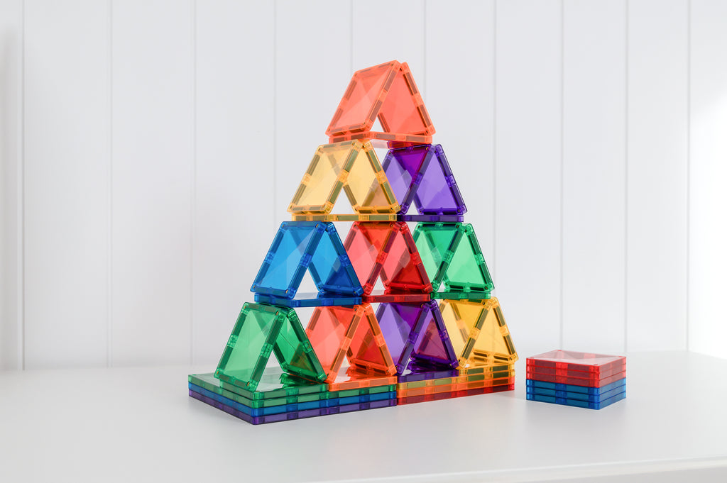 Connetix Tiles Rainbow Square Pack 42 Pieces