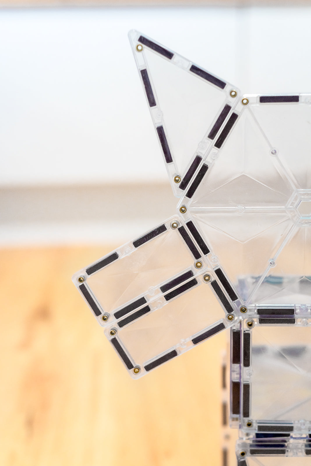 Connetix Tiles Clear Starter Pack 34 Pieces