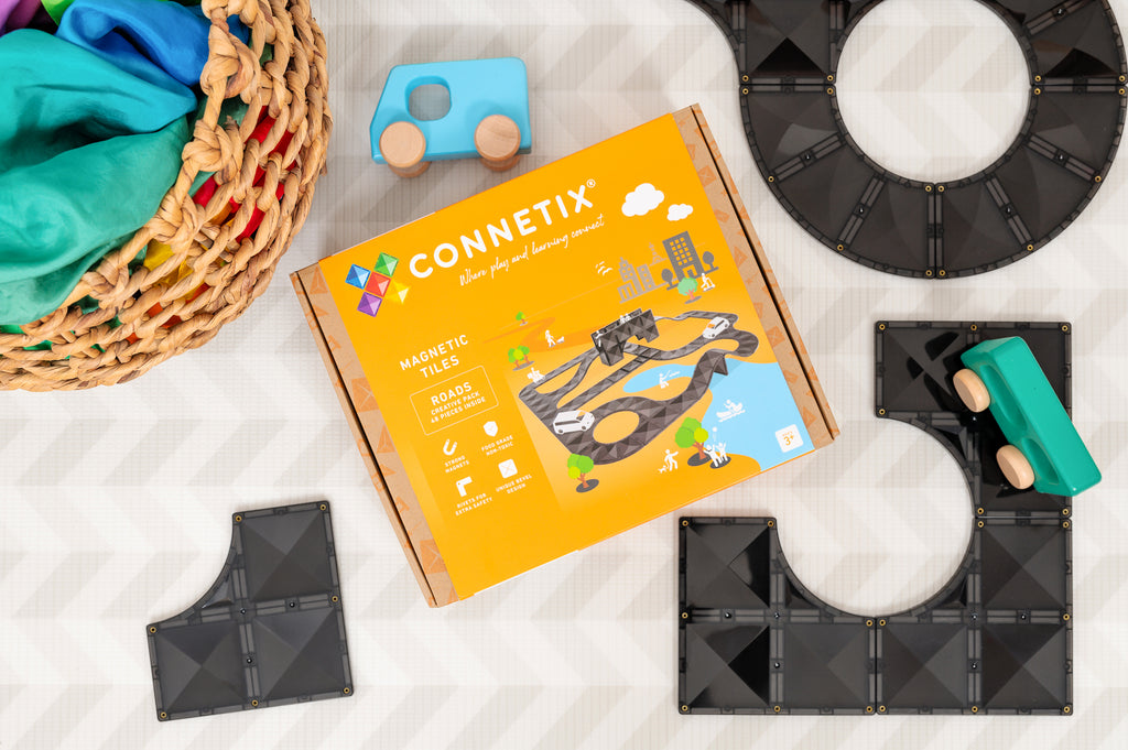 Connetix Tiles Roads Creative Pack 48 Pieces