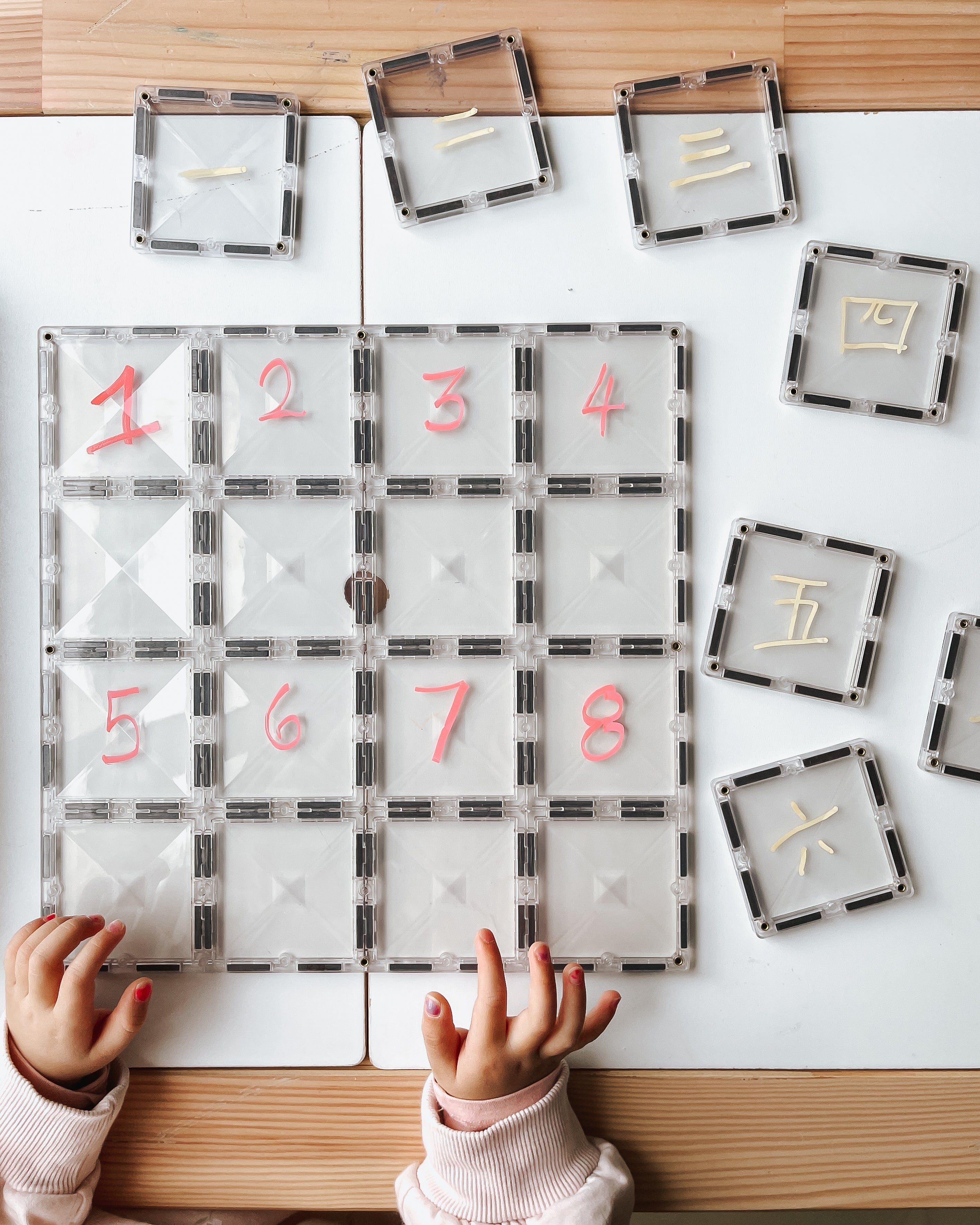 Connetix Tiles Clear Base Plate Pack 2 Pieces