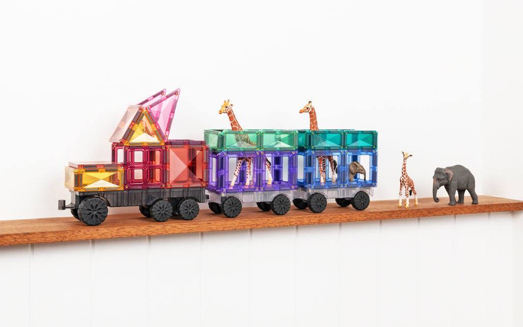 Connetix Tiles Pastel Transport Pack 50 Pieces