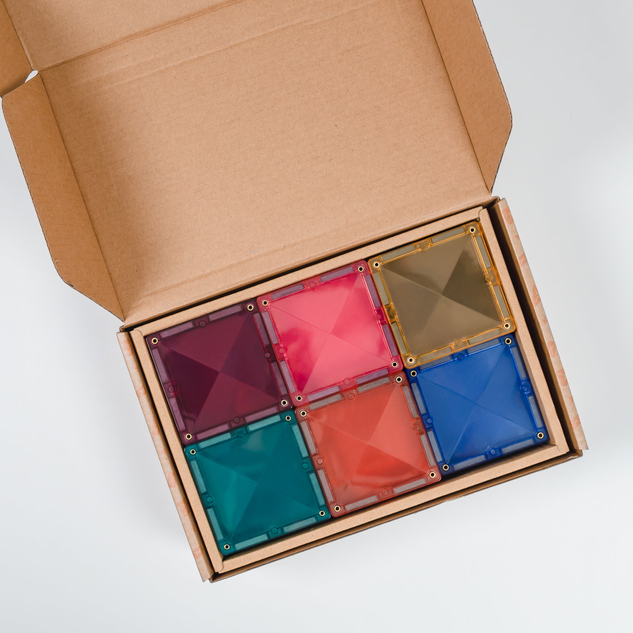 Connetix Tiles Pastel Square Pack 40 Pieces