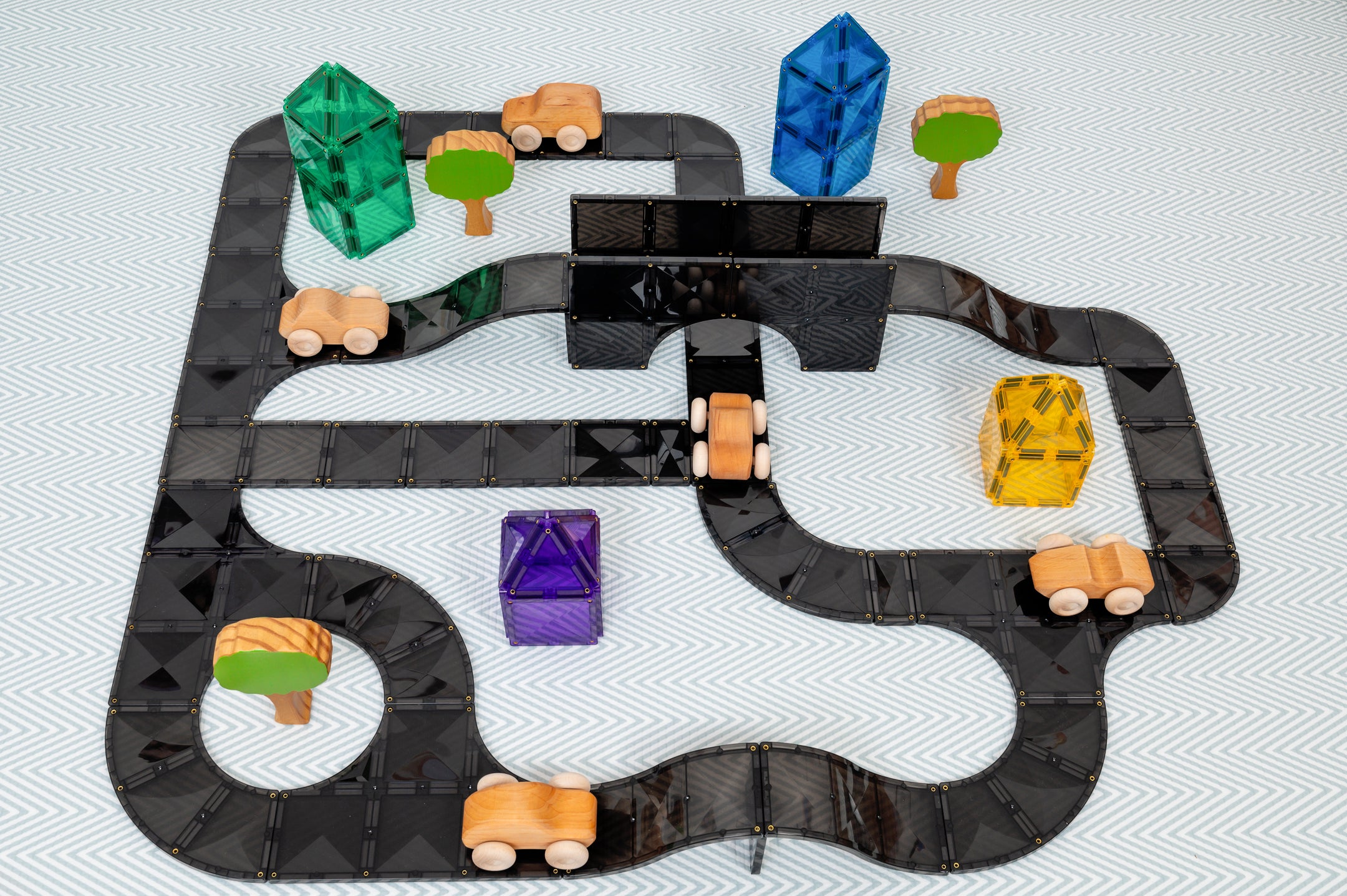 Connetix Tiles Roads Creative Pack 48 Pieces