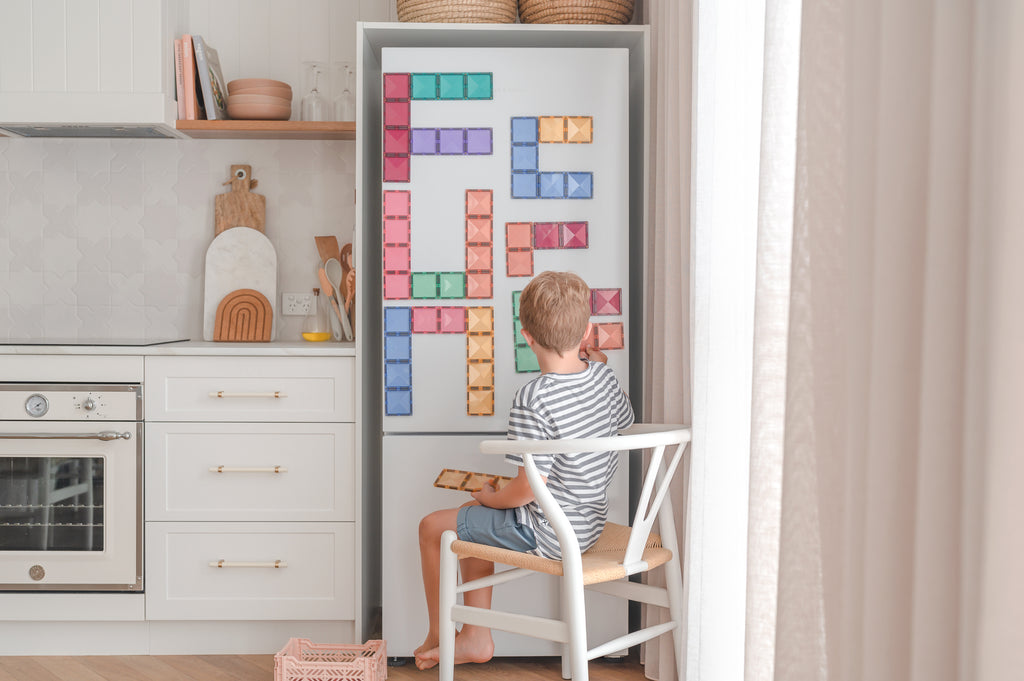 Connetix Tiles Pastel Rectangle Pack 24 Pieces