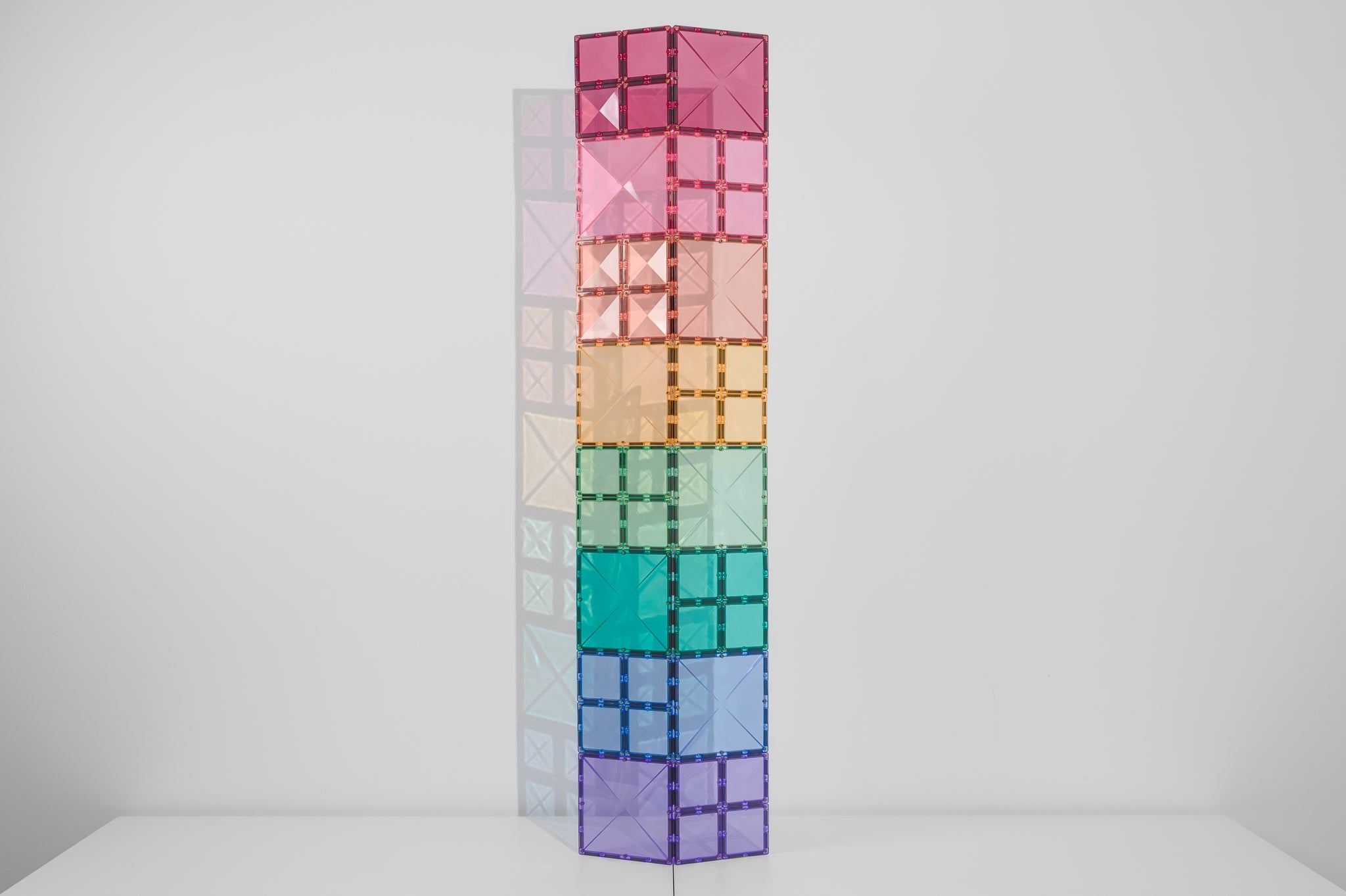 Connetix Tiles Pastel Square Pack 40 Pieces