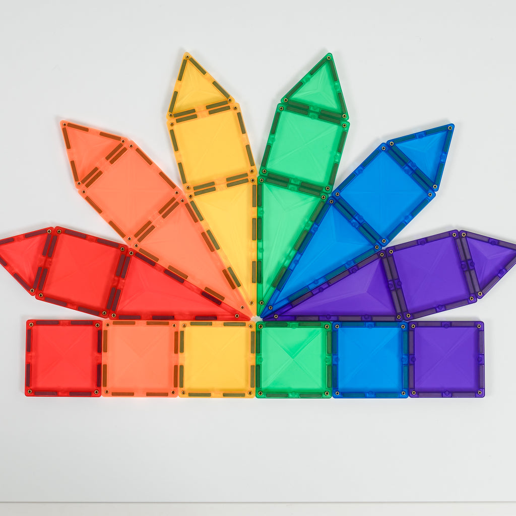 Connetix Tiles Rainbow Mini Pack 24 Pieces