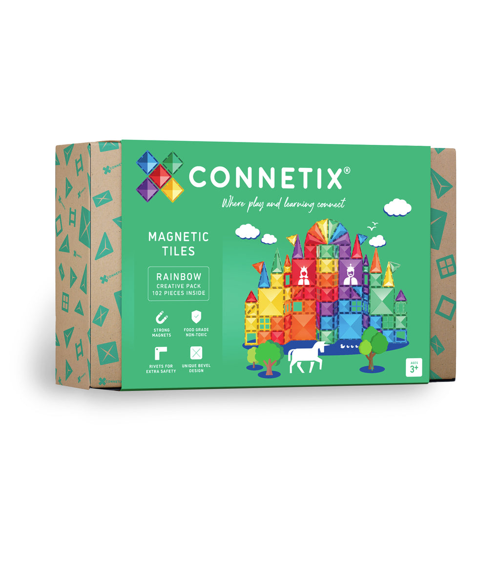 Connetix Tiles Rainbow Creative Pack 102 Pieces