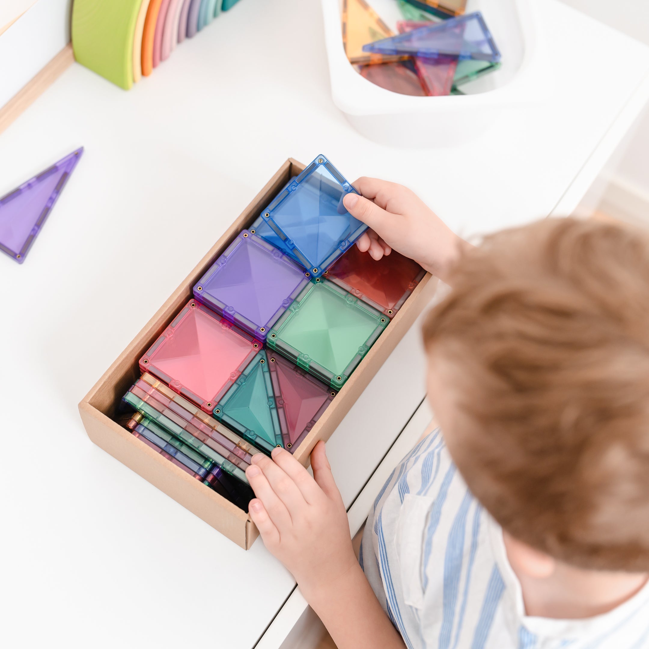 Connetix Tiles Pastel Starter Pack 64 Pieces