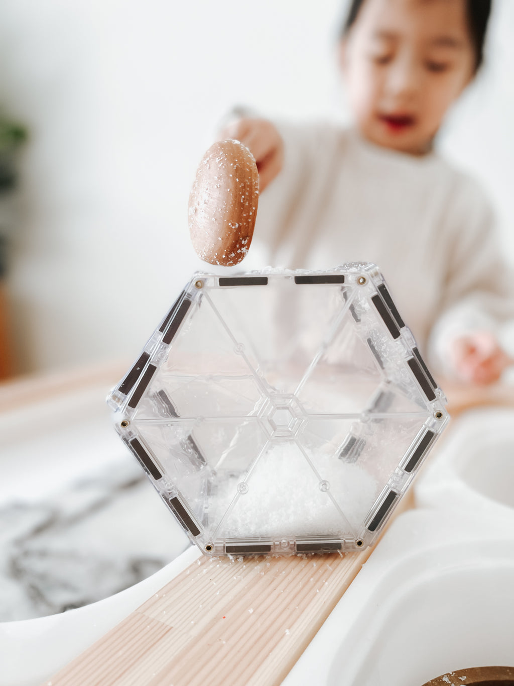 Connetix Tiles Clear Starter Pack 34 Pieces