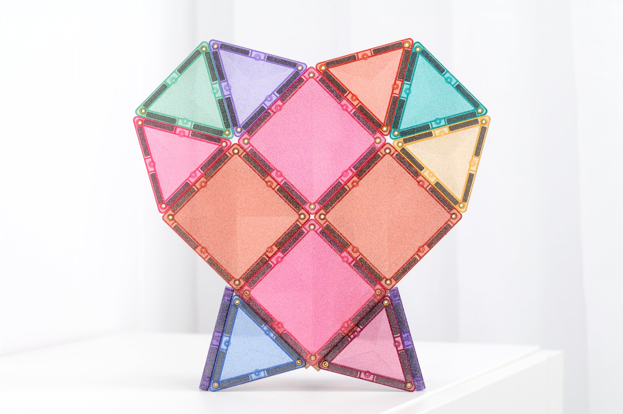 Connetix Tiles Glitter Castle Pack 48pc