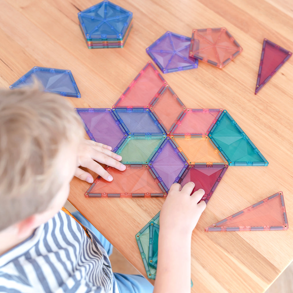 Connetix Tiles Pastel Shape Expansion Pack 48 Pieces