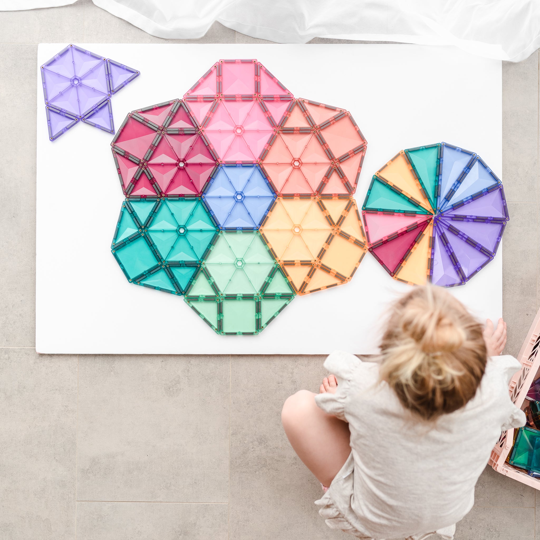 Connetix Tiles Pastel Mega Pack 202 Pieces