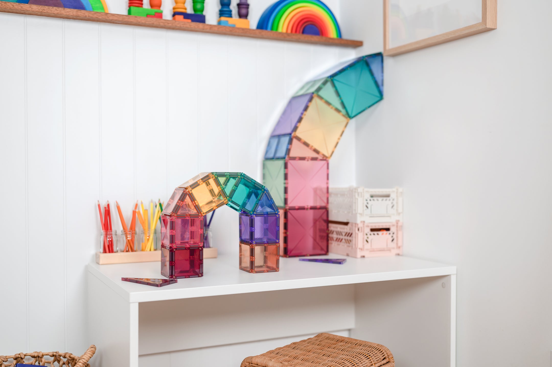 Connetix Tiles Pastel Starter Pack 64 Pieces