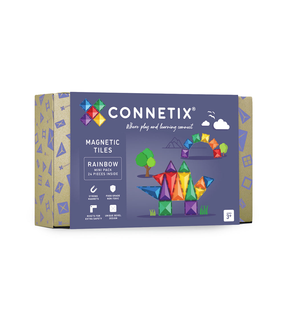 Connetix Tiles Rainbow Mini Pack 24 Pieces