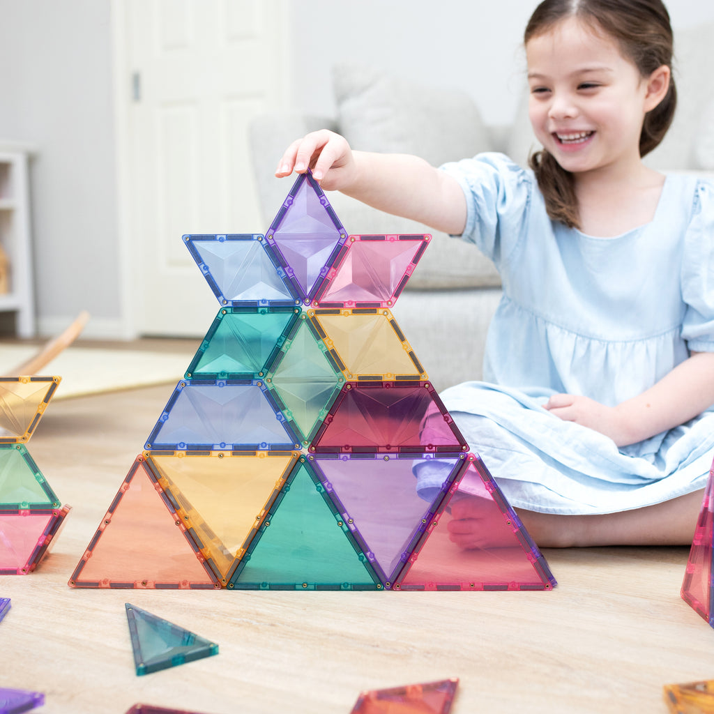 Connetix Tiles Pastel Shape Expansion Pack 48 Pieces